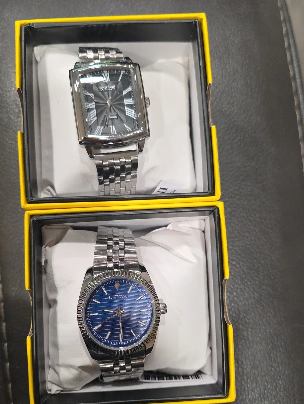 720. Pair Of Men's Invicta Watches